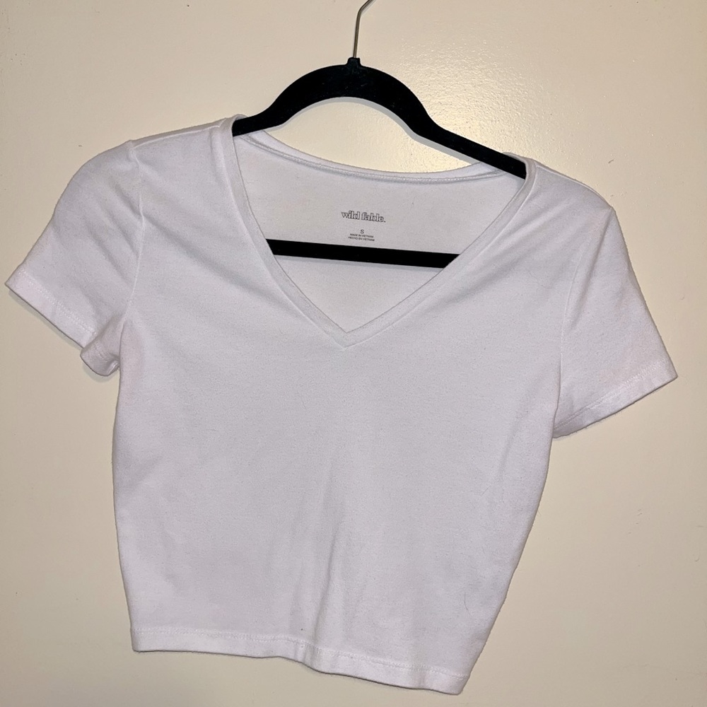 V neck tight top